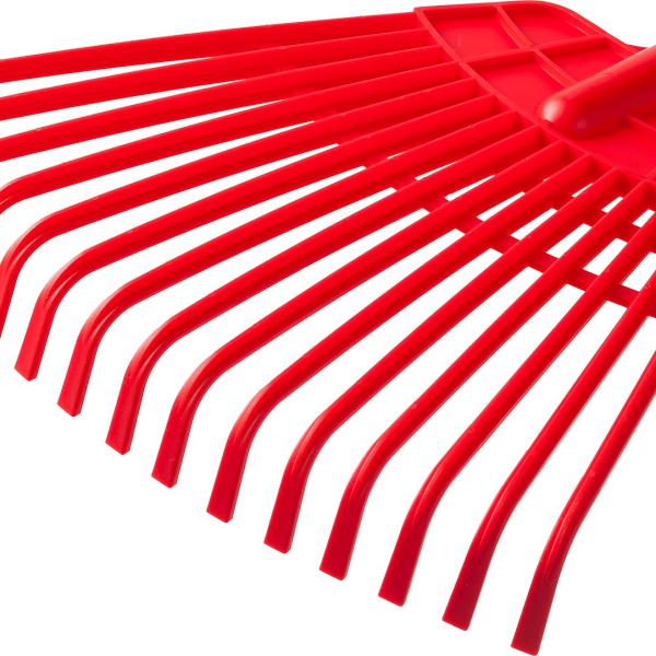 Веерные грабли пластиковые GRINDA GQ-15 15 плоских зубцов 421879