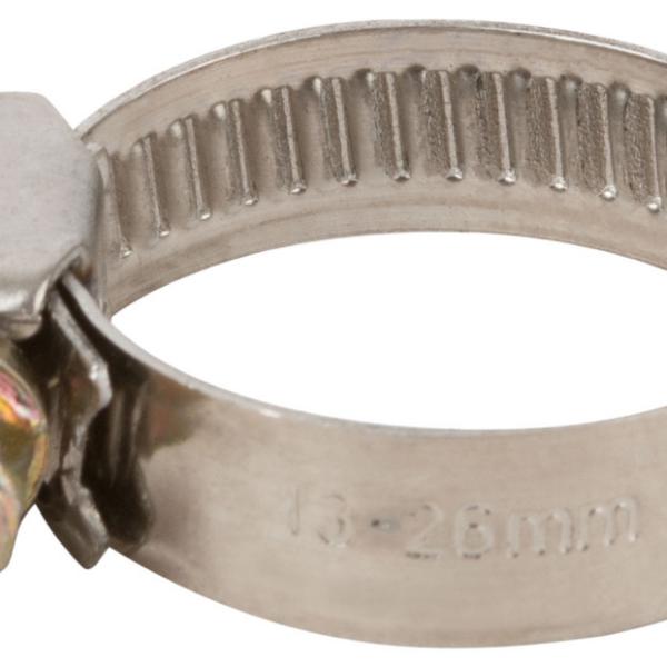 Хомут 13х26 мм обжимной (нержавеющая сталь со сваркой) 64275