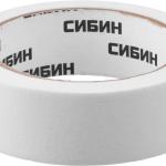 Малярная лента креповая, 30мм х 25м, CИБИН 12111-30