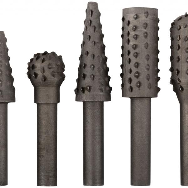 Шарошки стальные по дереву 5шт 36455